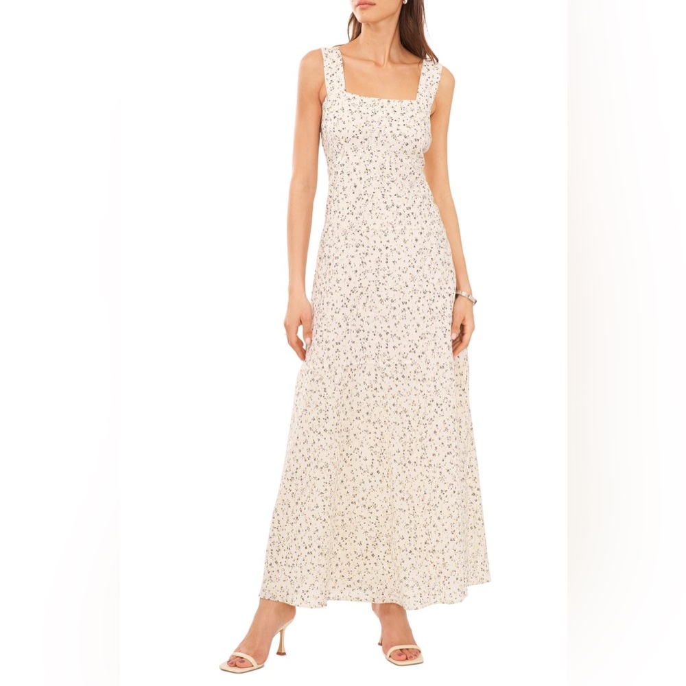 Vince Camuto Floral Print Square Neck Maxi
Sundress Size L (Brand new)